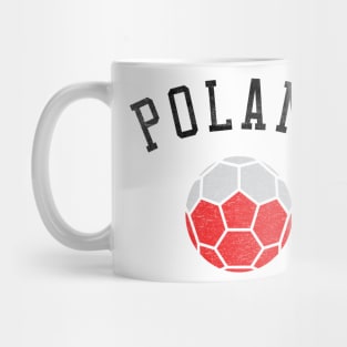 Poland Soccer Team Heritage Flag Mug